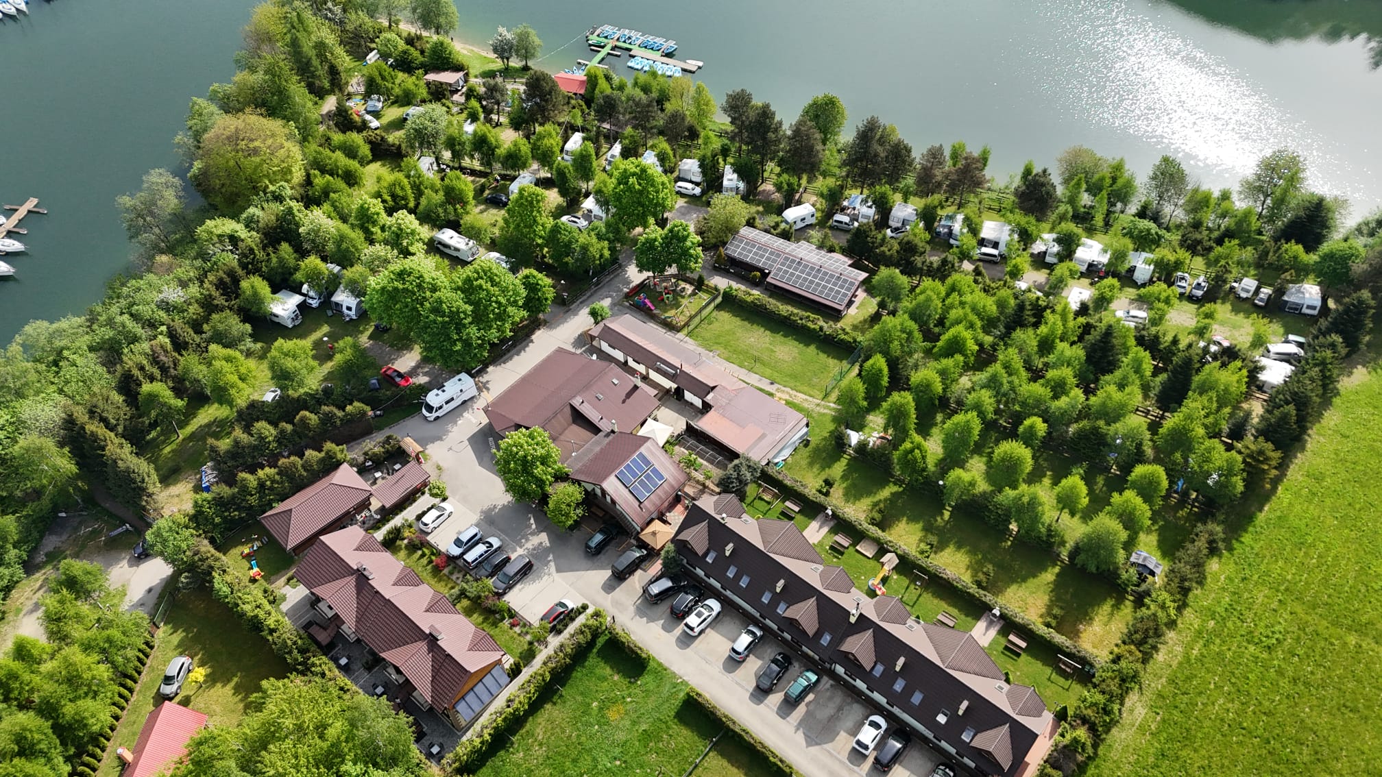 Pole namiotowe – Ośrodek Wypoczynkowy Cypel